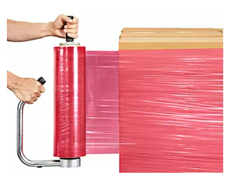 ANTI-STATIC PINK STRETCH WRAP